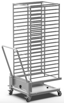 Тележка для гастроемкостей GN2-1 Unox XCV4001